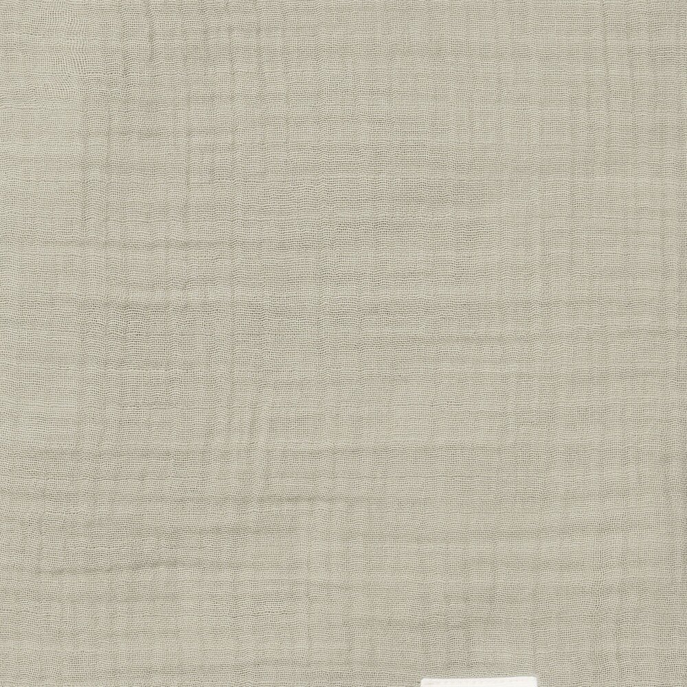 Ledikantdeken cotton fleece wafel Faro Sage