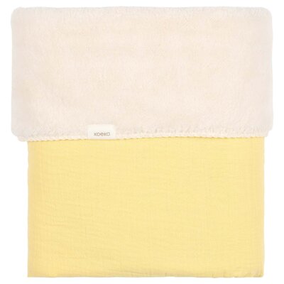 Ledikantdeken teddy Faro Honey