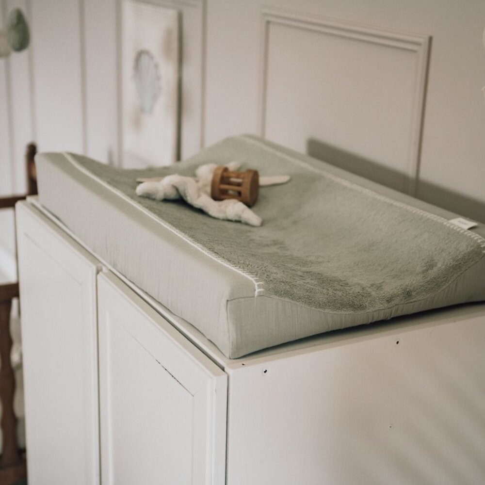 Aankleedkussenhoes Faro 45x73 cm sage