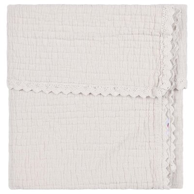 Wiegdeken lace Elba Stone