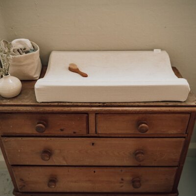 Aankleedkussenhoes Faro 45x73 cm warm white