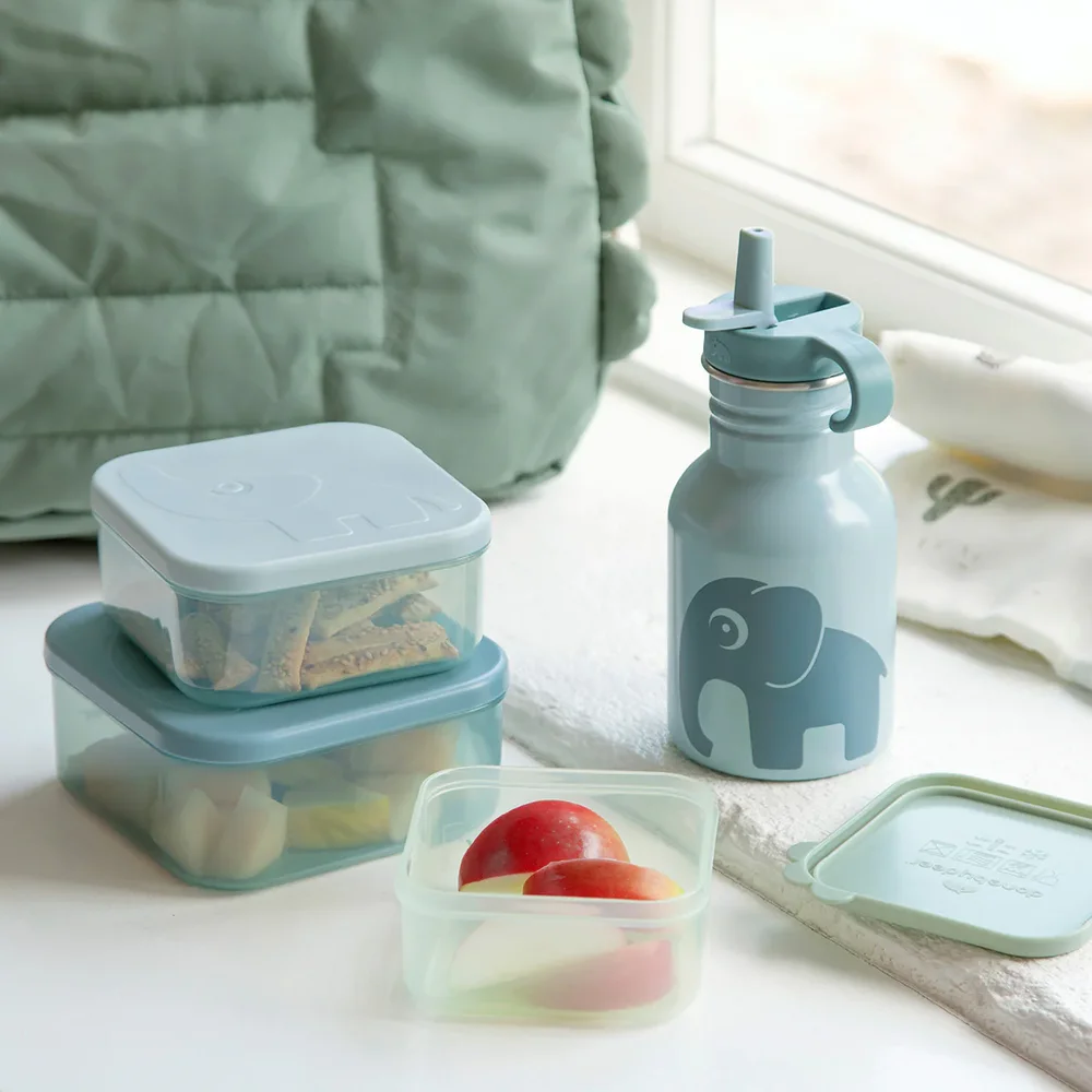 Snack box set 3pc - Dear friends Blue