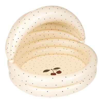 Zwembad met overkapping Navy dot Zwembad met overkapping Navy dot