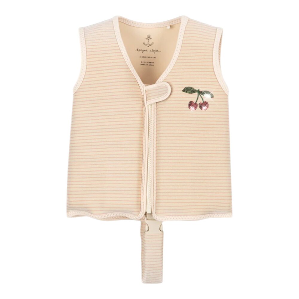 Cherry zwemvest Rose stripe Cherry zwemvest Rose stripe