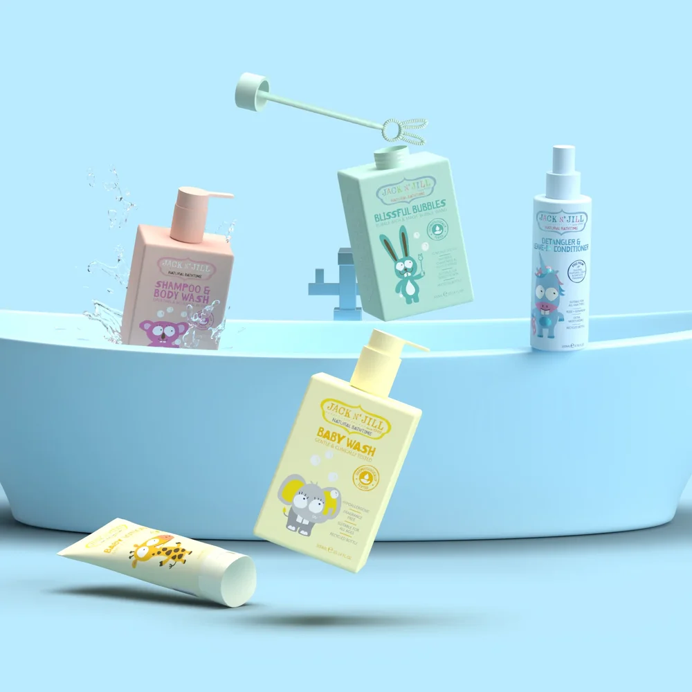 Bio Badplezier: shampoo en body wash