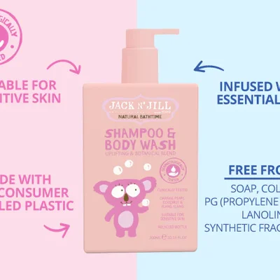 Bio Badplezier: shampoo en body wash