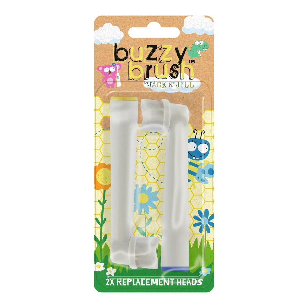 Opzetborstel voor elektrische tandenborstel 2 stuks voor Buzzy
