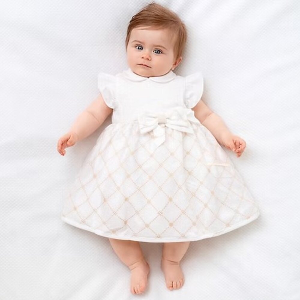 Jurk FIRST®Couture white/beige Jurk FIRST®Couture white/beige