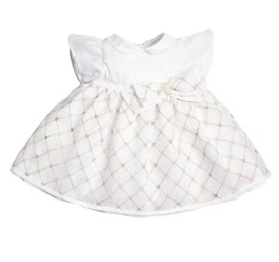 Jurk FIRST®Couture white/beige Jurk FIRST®Couture white/beige