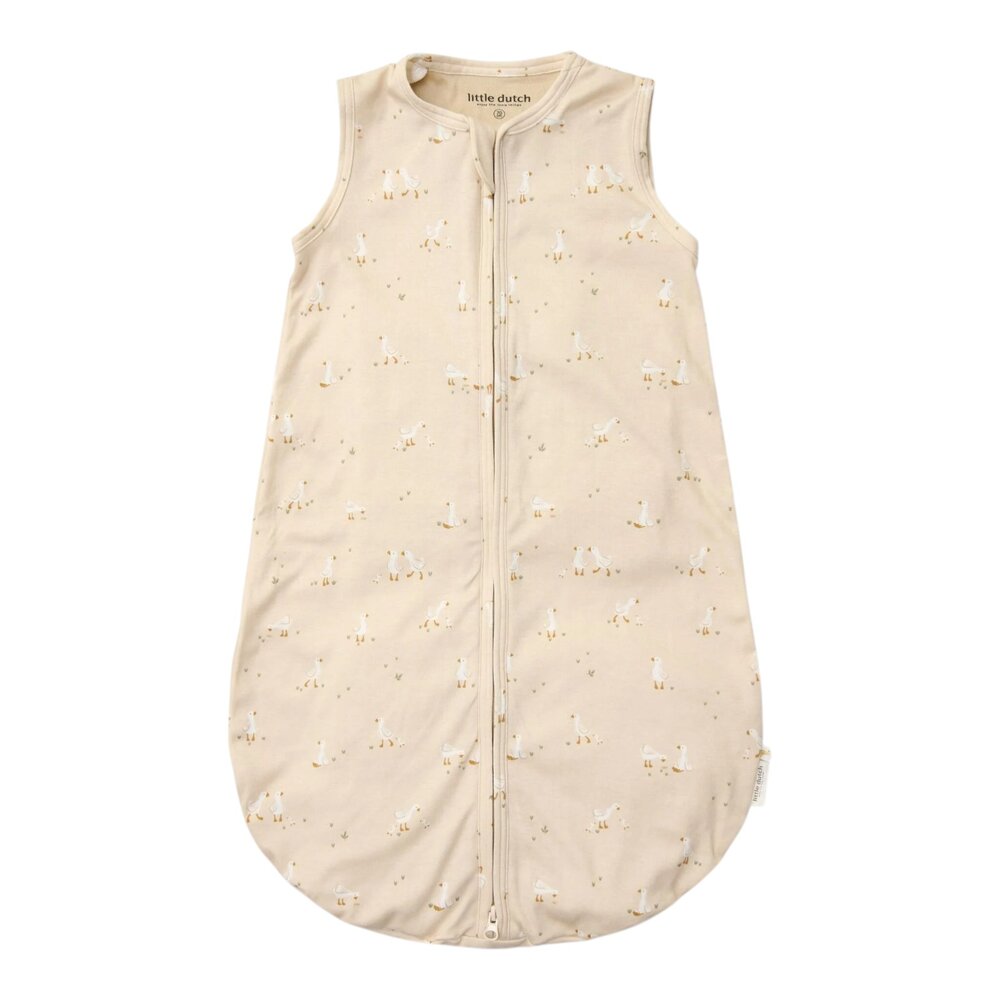 Slaapzak zomer – Maat 90 cm – Newborn Naturals – Little Goose Beige