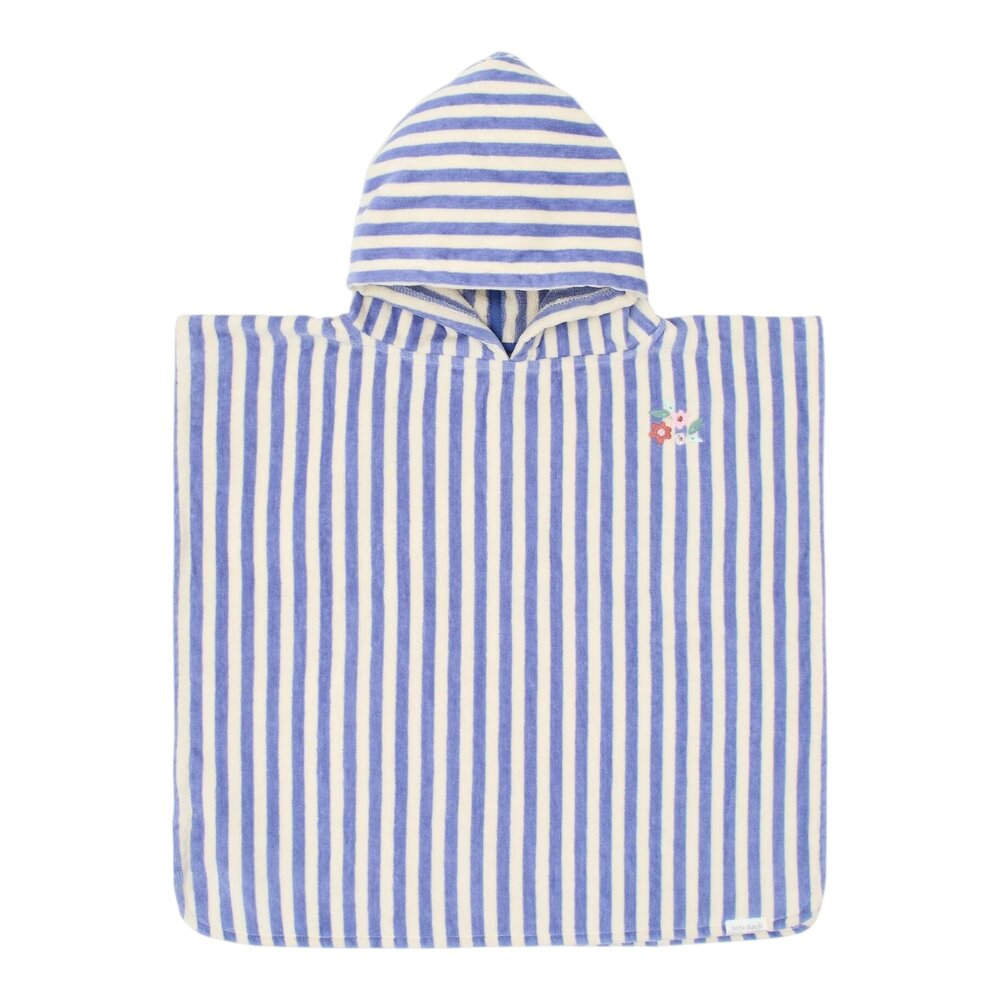Beach Poncho Dreamy Purple Stripe