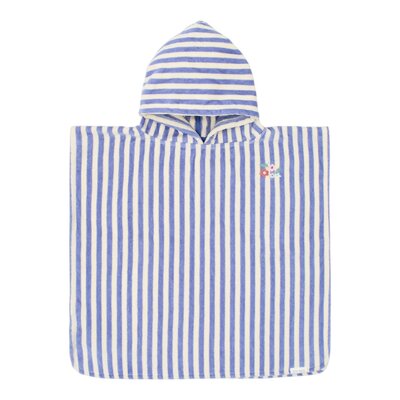 Beach Poncho Dreamy Purple Stripe