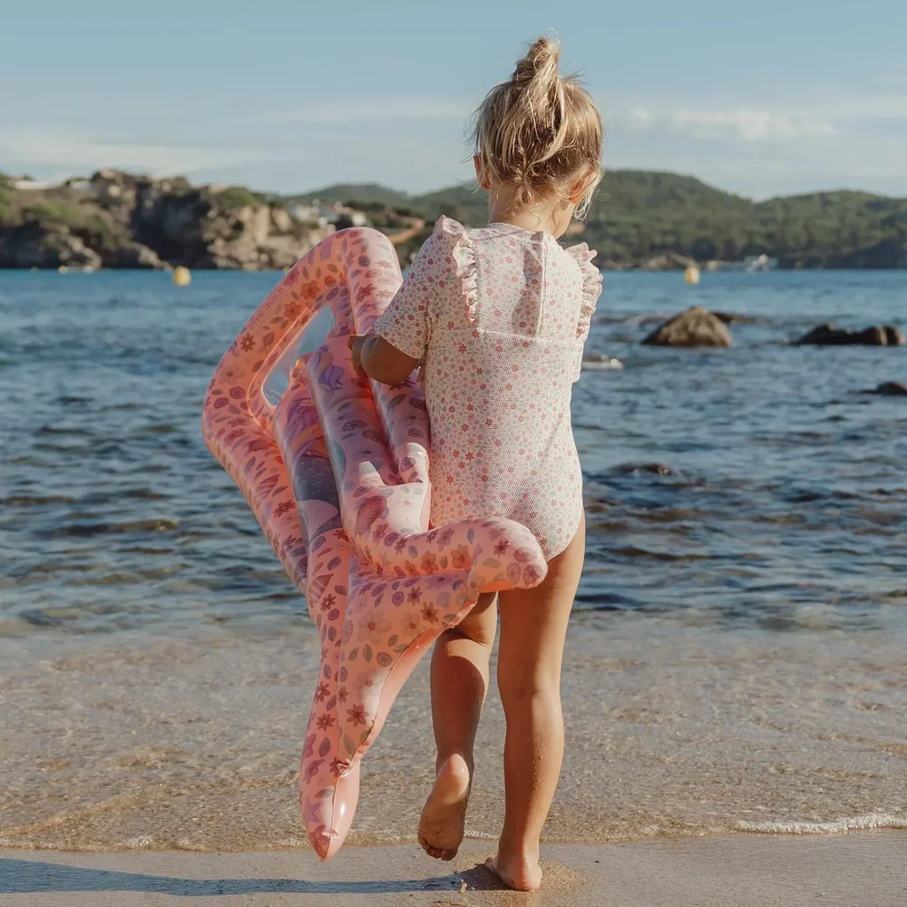 Zwempak korte mouwen Dreamy Flowerfield