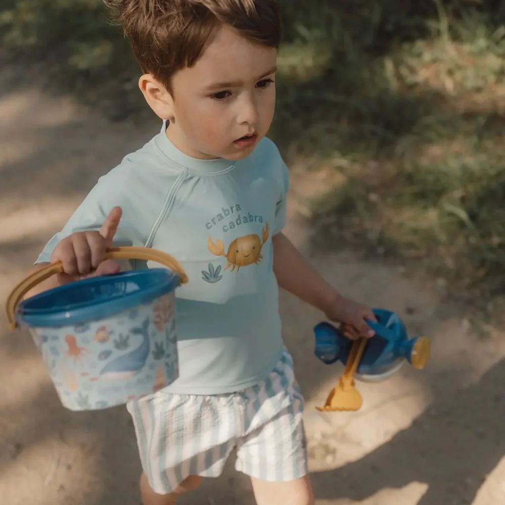 Short Sleeve Shirt and Shorts Ocean World Blue Short Sleeve Shirt and Shorts Ocean World Blue
