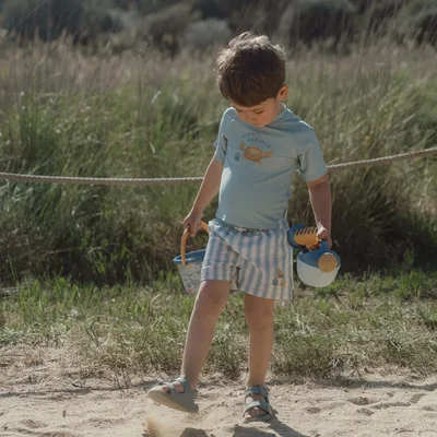 Short Sleeve Shirt and Shorts Ocean World Blue Short Sleeve Shirt and Shorts Ocean World Blue
