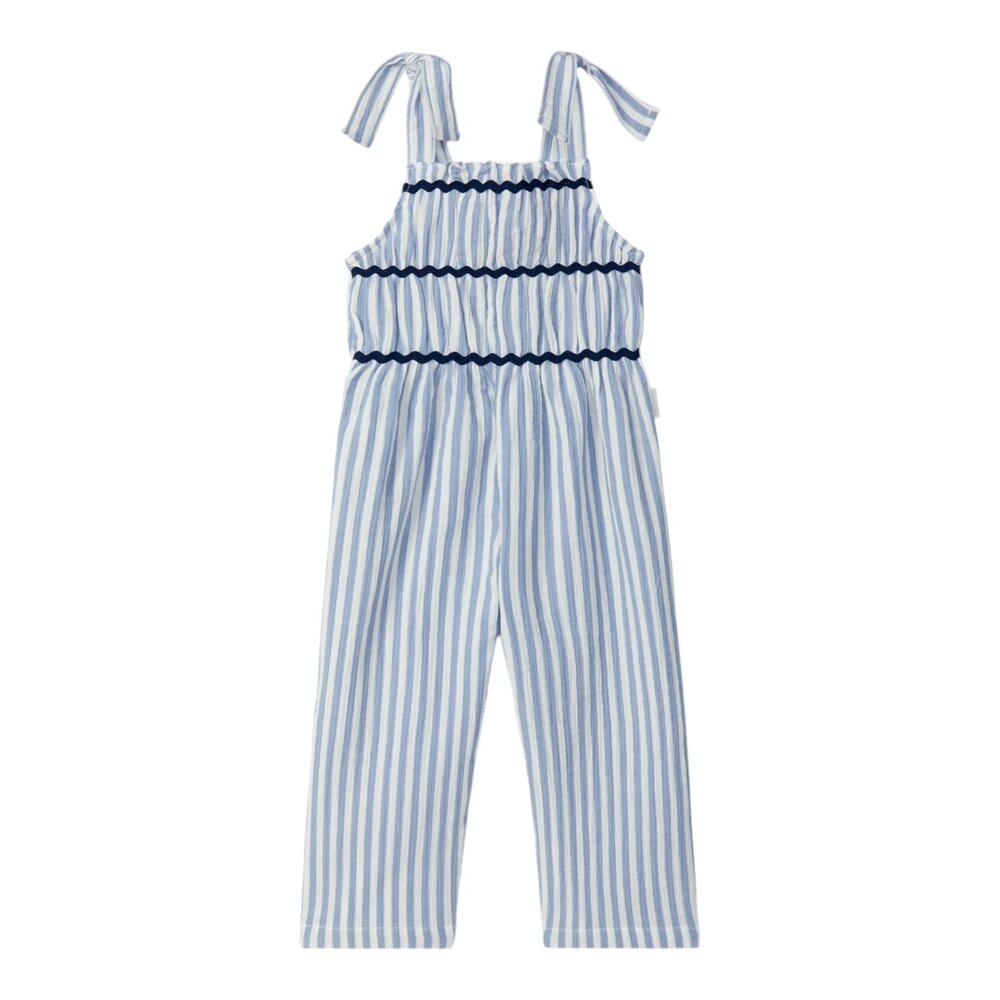 Stripes dungarees Medium Blue Stripes dungarees Medium Blue