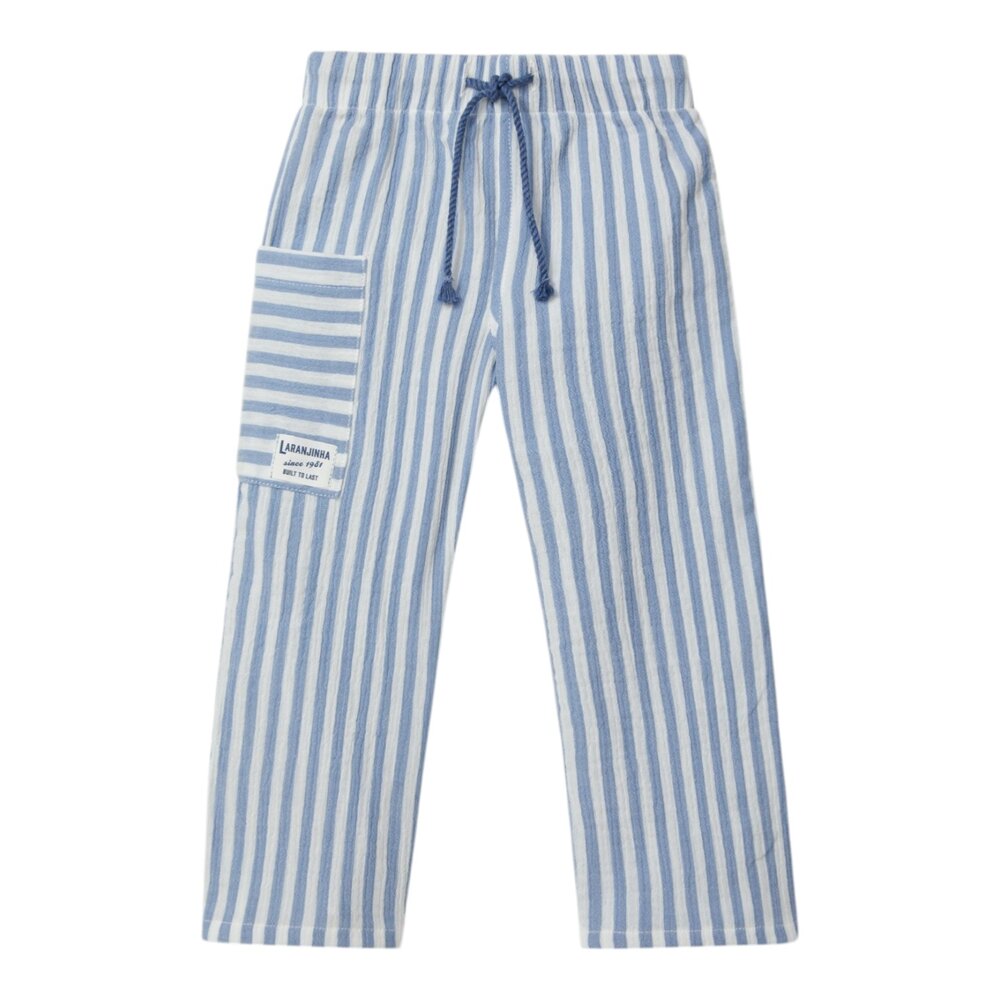Stripes pants Medium Blue