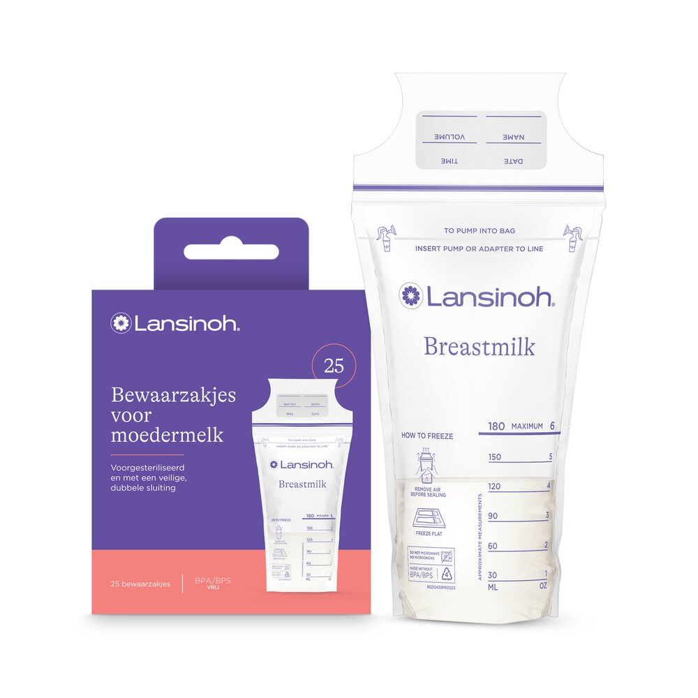Bewaarzakjes voor moedermelk 25 stuks Bewaarzakjes voor moedermelk 25 stuks