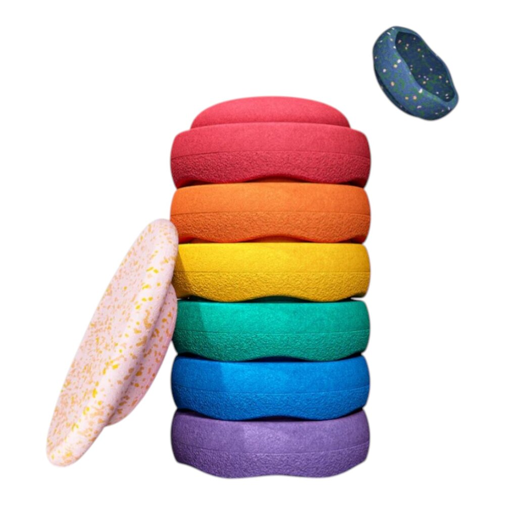 Rainbow set classic 6 + Balance water lily + 1 gratis mini