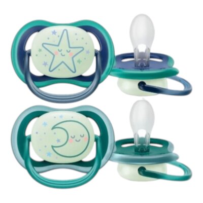 Fopspeen +6M Air Night Boy