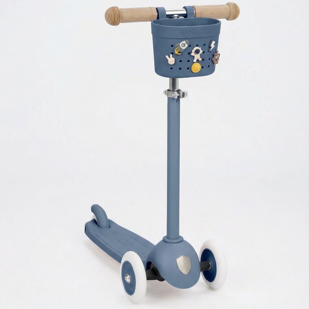 Pin & Ride fietsmandje Deep Sea