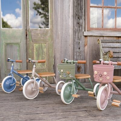 Pin & Ride fietsmandje Olive