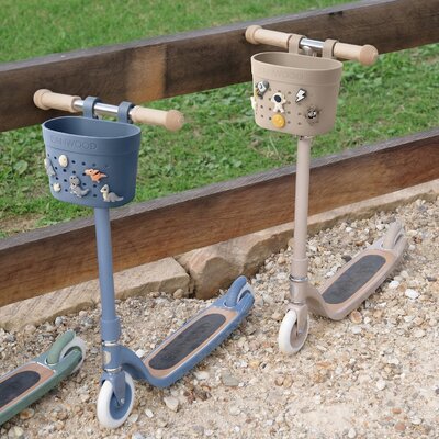 Pin & Ride fietsmandje Deep Sea