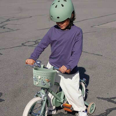 Pin & Ride fietsmandje Olive