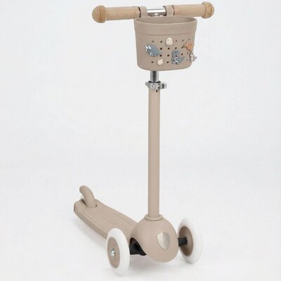 Pin & Ride fietsmandje Sand