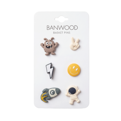 Pinnen voor mandjes Space