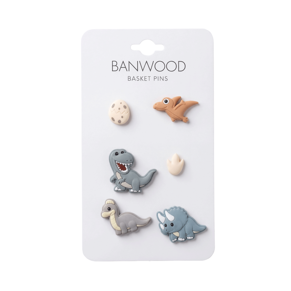 Pinnen voor mandjes Dinosaurus