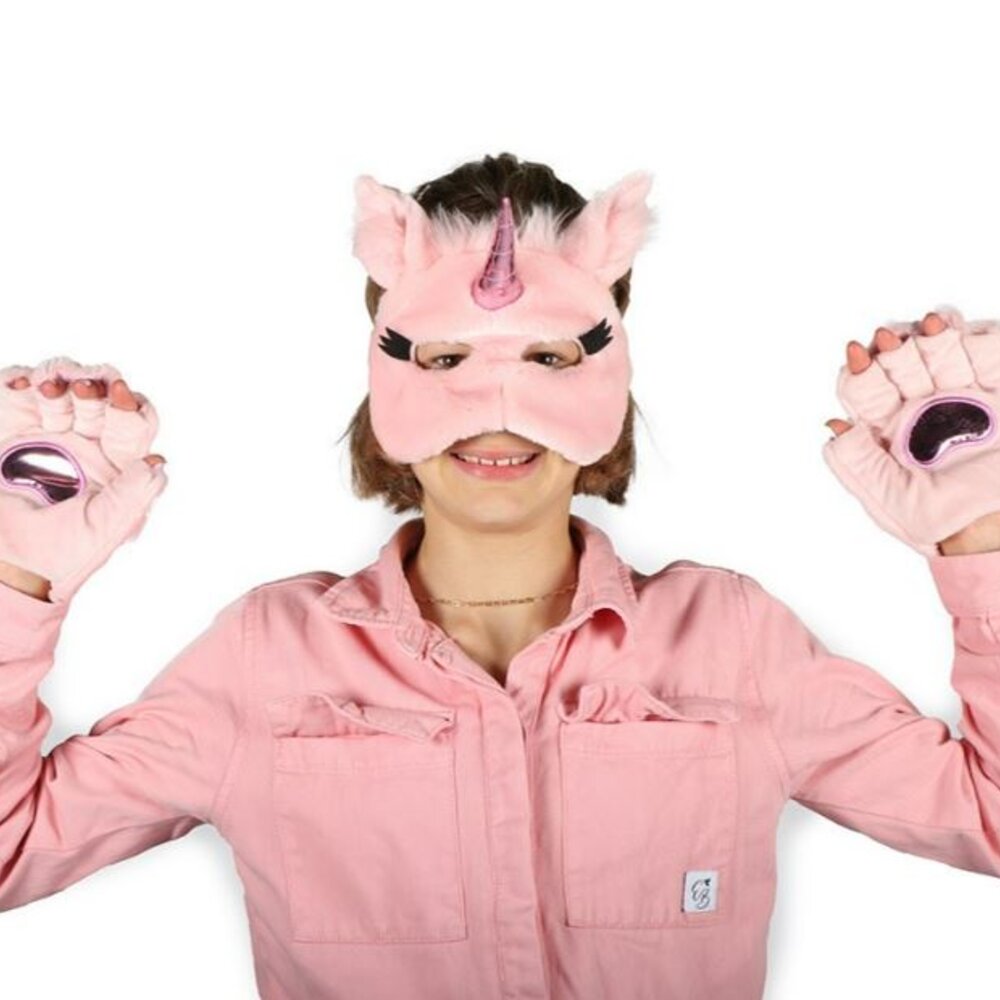 Dress-up set roze eenhoorn Roze