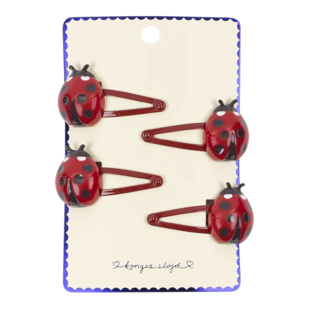Ladybug 4 Pack haarclips Ladybug Ladybug 4 Pack haarclips Ladybug