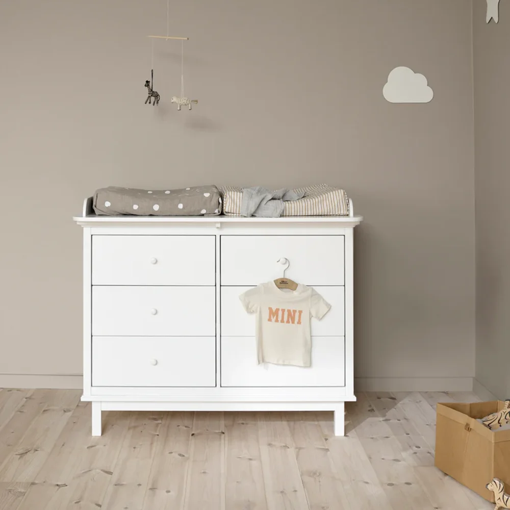 Commode 6 lades Wit Commode 6 lades Wit