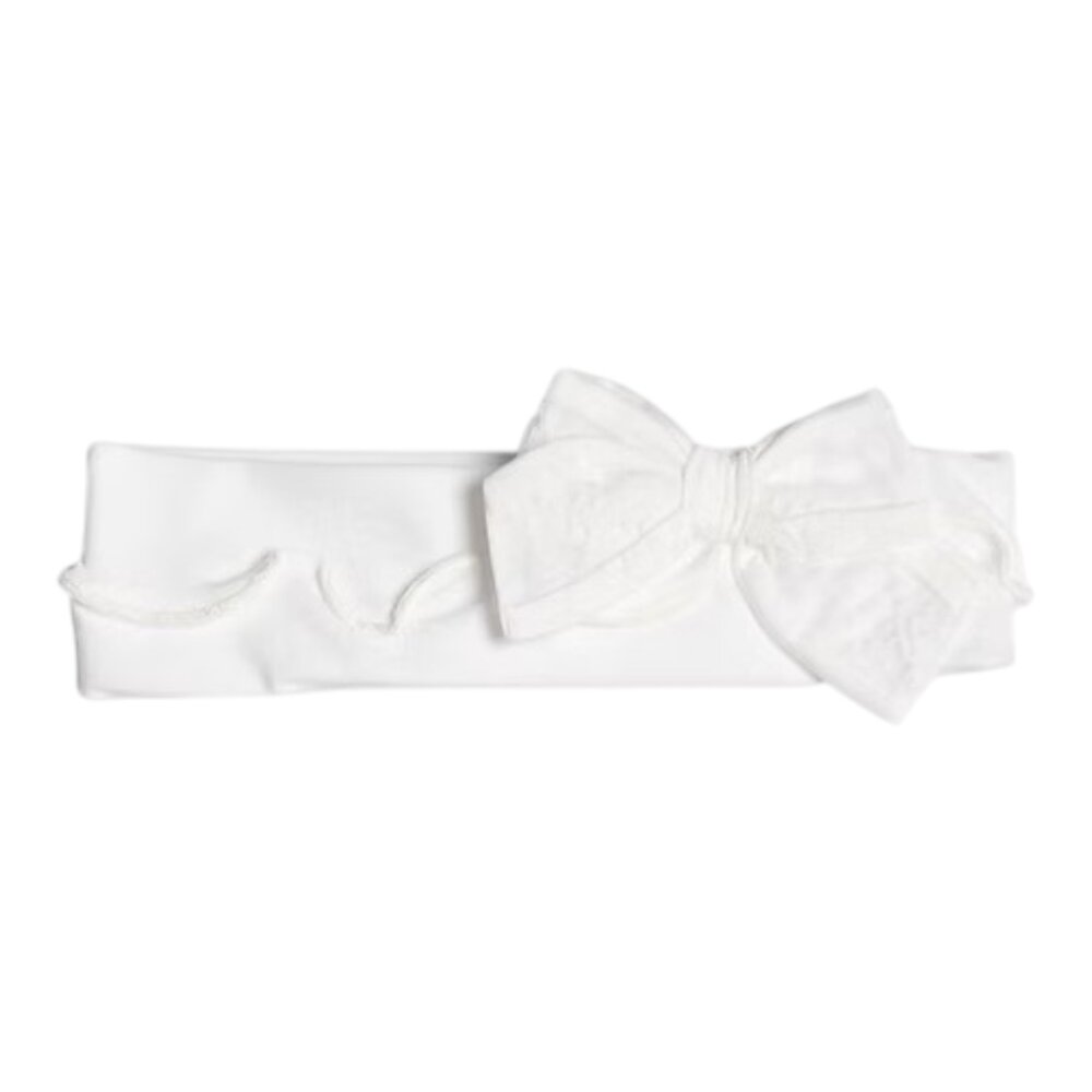 Haarband xl strik organza signature White Haarband xl strik organza signature White