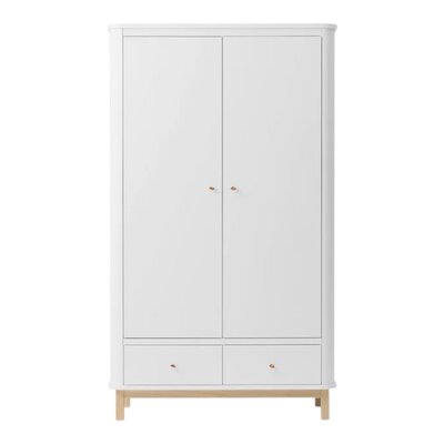2-deurs kast White/oak
