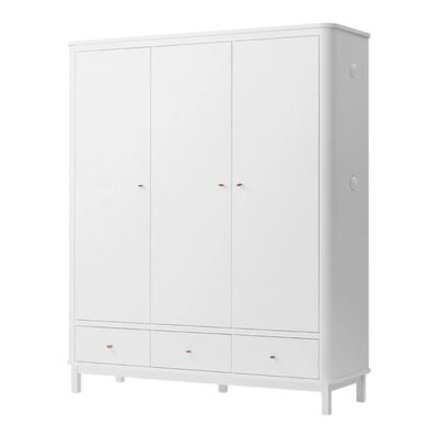 Wardrobe 3 doors White