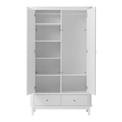 Wardrobe 2 doors White