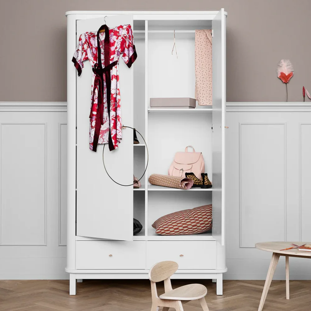 Wardrobe 2 doors White
