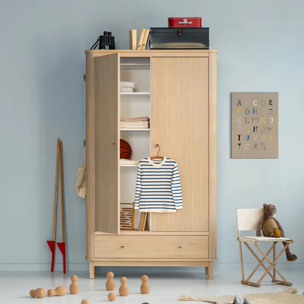 Wardrobe 2 doors Oak