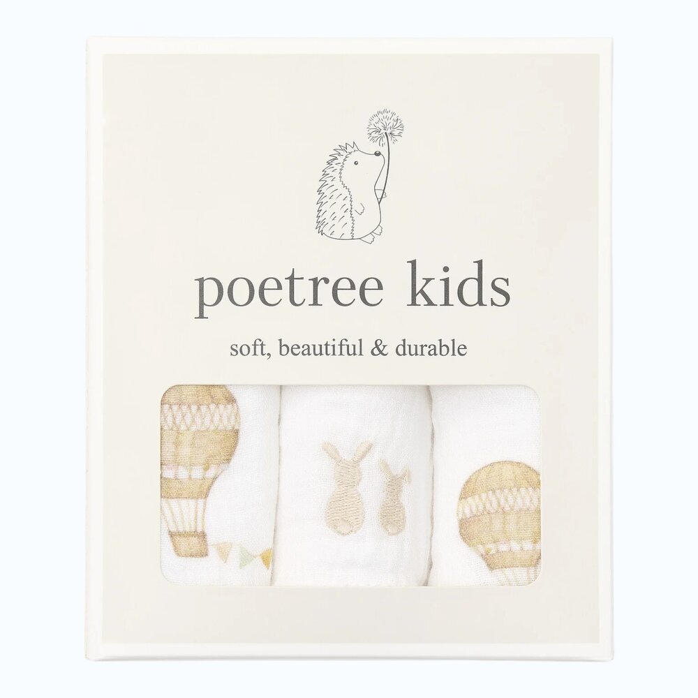 Tetra doekjes 3-pack Little Voyager