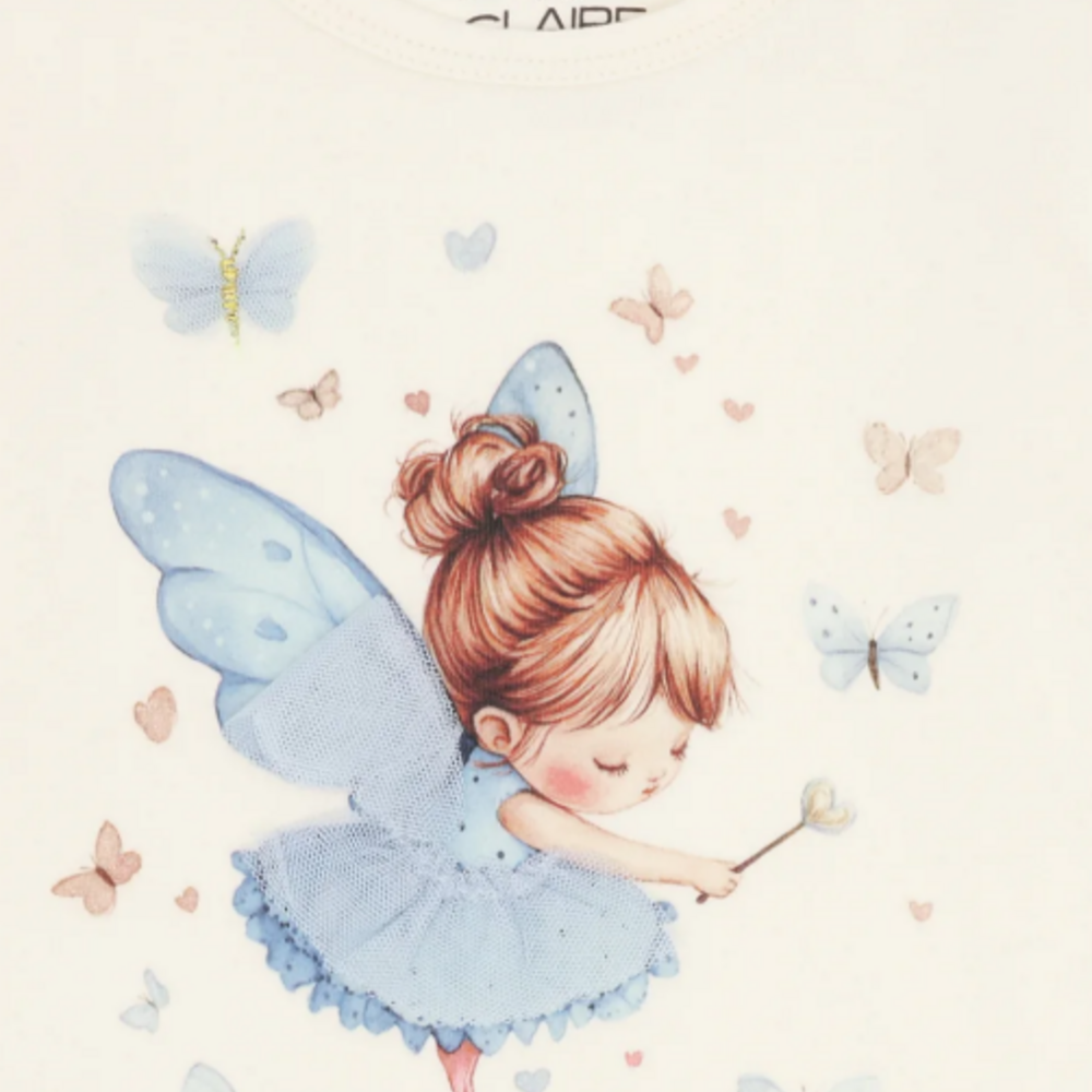 T-shirt lange mouwen Anna Baby fairy Ivory