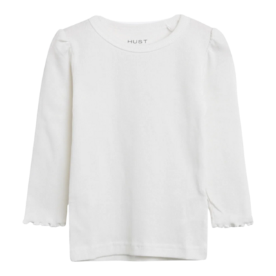 T-shirt lange mouwen Andia rib Ivory T-shirt lange mouwen Andia rib Ivory