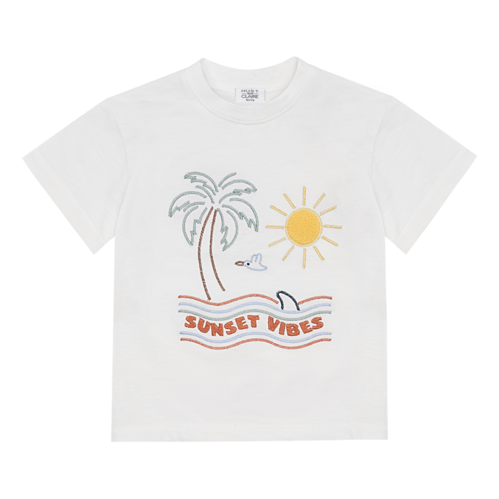 T-shirt Arthur Sunset Ivory