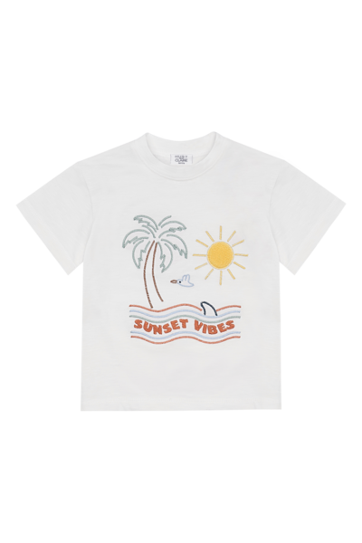 T-shirt Arthur Sunset Ivory T-shirt Arthur Sunset Ivory