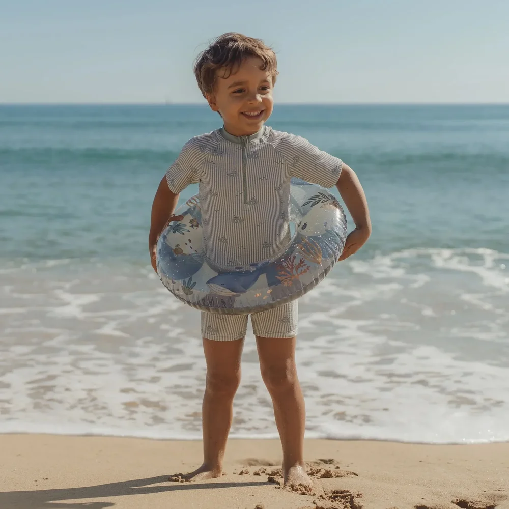 Short Sleeve Swim Shirt and Shorts Ocean Adventure