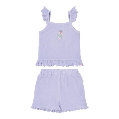 Top and Short Dreamy purple