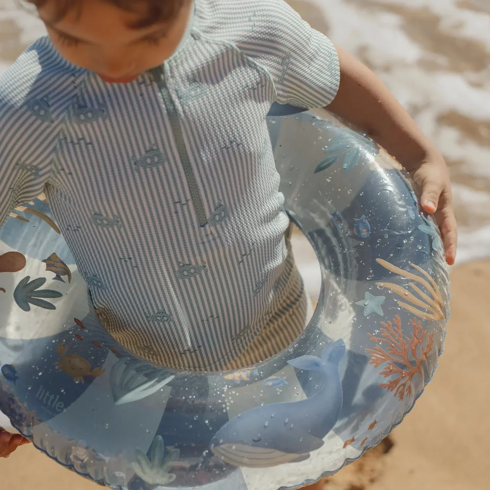 Short Sleeve Swim Shirt and Shorts Ocean Adventure