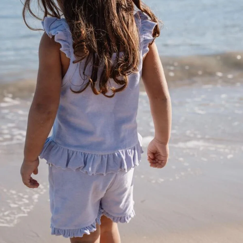 Top and Short Dreamy purple