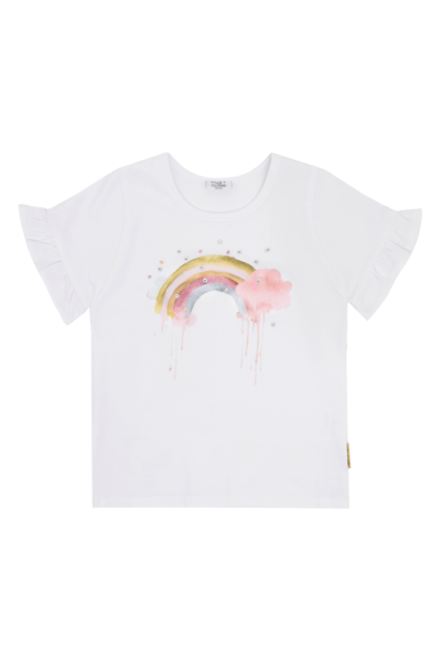 T-shirt Alma Rainbow White T-shirt Alma Rainbow White